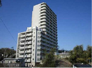 広島市東区矢賀、マンションの外観画像です