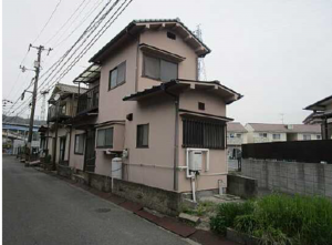 広島市東区矢賀、中古一戸建ての外観画像です