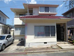 広島市東区馬木、中古一戸建ての外観画像です