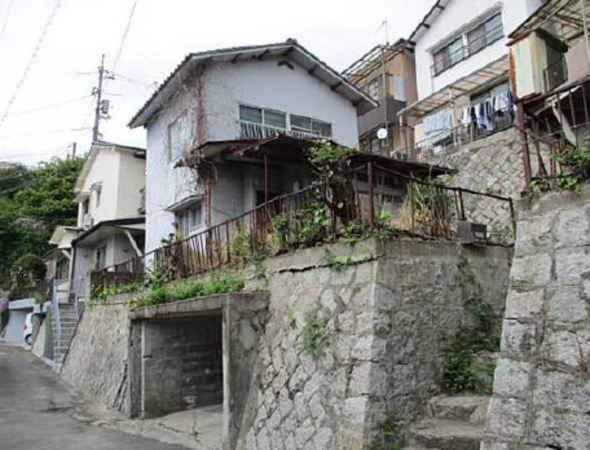 広島市西区己斐中、土地の画像です