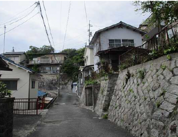 広島市西区己斐中、土地の画像です