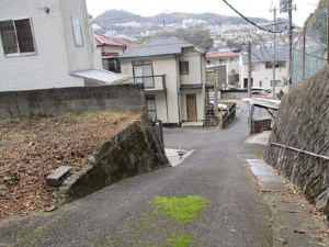 広島市西区己斐西町、土地の画像です