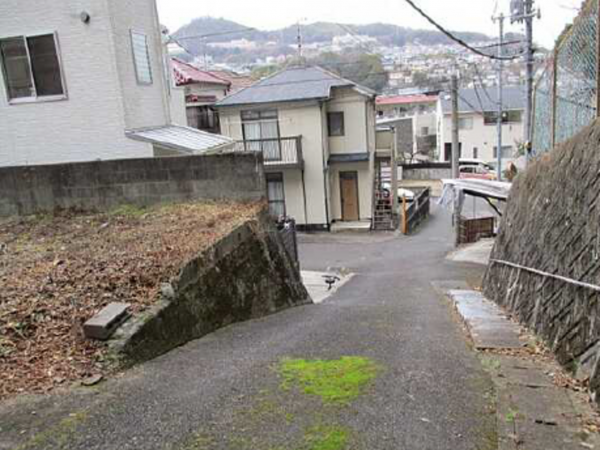 広島市西区己斐西町、土地の画像です