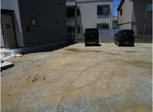 広島市東区温品、土地の画像です