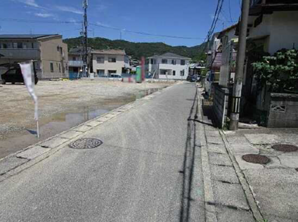 広島市東区温品、土地の画像です
