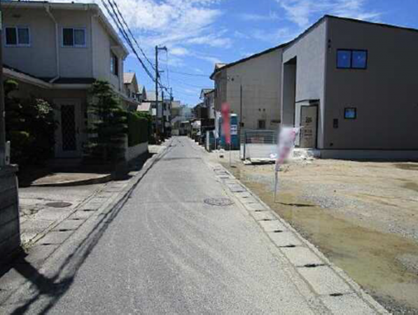 広島市東区温品、土地の画像です