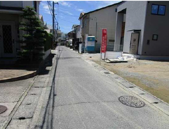 広島市東区温品、土地の画像です