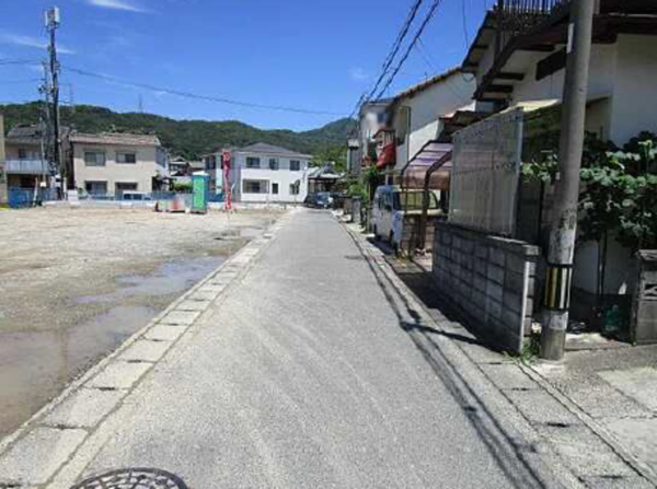 広島市東区温品、土地の画像です