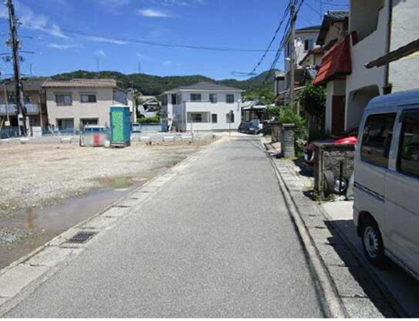 広島市東区温品、土地の画像です