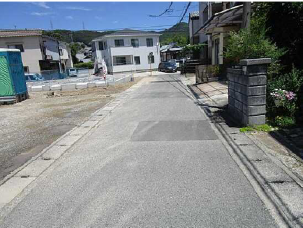 広島市東区温品、土地の画像です