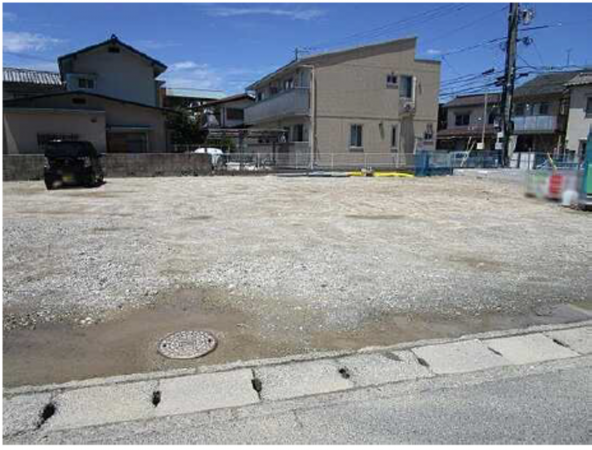 広島市東区温品、土地の画像です