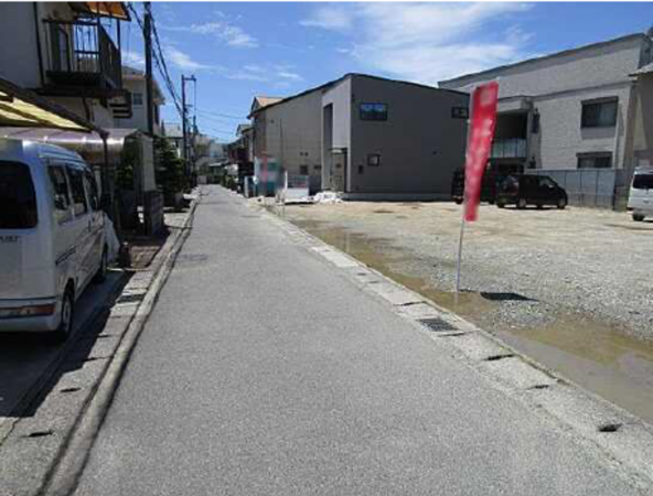 広島市東区温品、土地の画像です