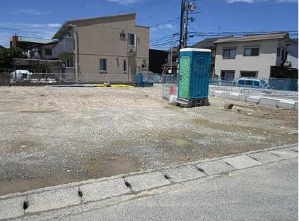 広島市東区温品、土地の画像です