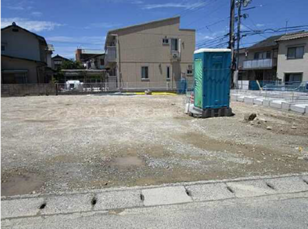 広島市東区温品、土地の画像です