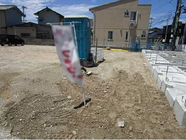 広島市東区温品、土地の画像です
