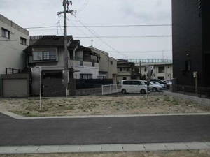 広島市西区庚午南、土地の画像です