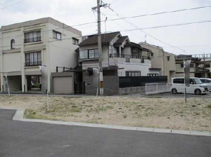 広島市西区庚午南、土地の画像です
