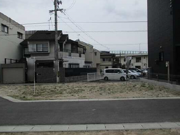 広島市西区庚午南、土地の画像です