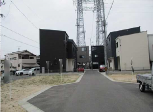 広島市西区庚午南、土地の画像です