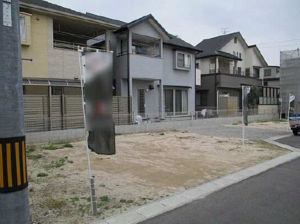 広島市西区庚午南、土地の画像です