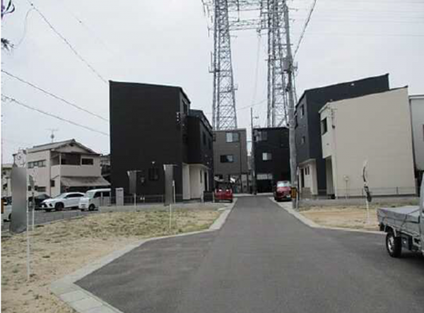 広島市西区庚午南、土地の画像です
