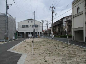 広島市西区庚午南、土地の画像です