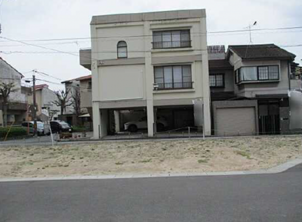 広島市西区庚午南、土地の画像です