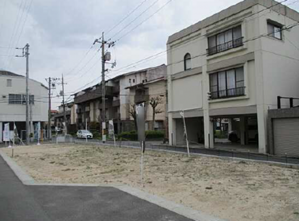 広島市西区庚午南、土地の画像です