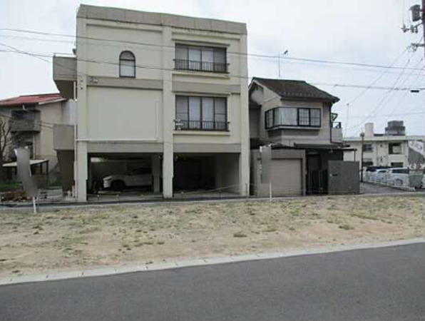 広島市西区庚午南、土地の画像です