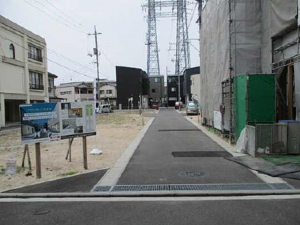 広島市西区庚午南、土地の画像です