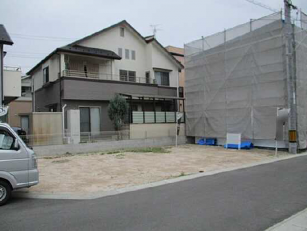 広島市西区庚午南、土地の画像です