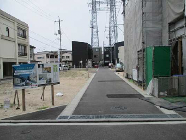 広島市西区庚午南、土地の画像です