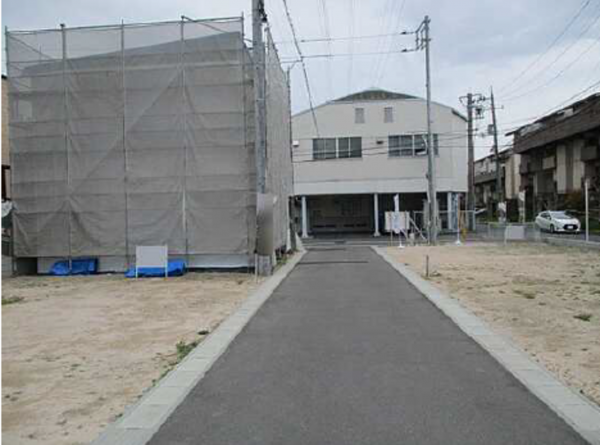 広島市西区庚午南、土地の画像です