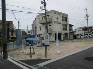 広島市西区庚午南、土地の画像です