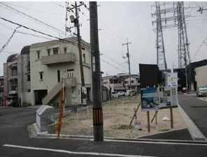 広島市西区庚午南、土地の画像です