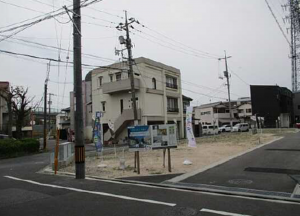 広島市西区庚午南、土地の画像です