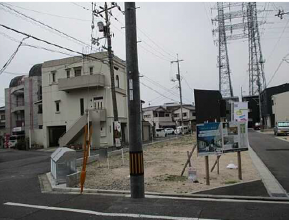 広島市西区庚午南、土地の画像です