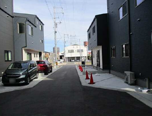 広島市西区庚午南、新築一戸建ての画像です