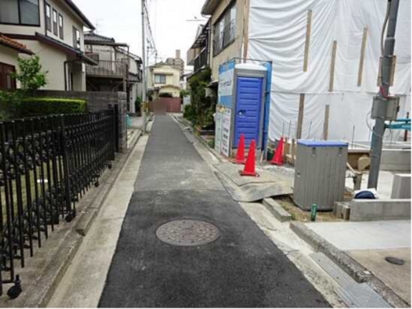 広島市南区翠、新築一戸建ての画像です