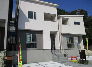 広島市西区田方、新築一戸建ての画像です