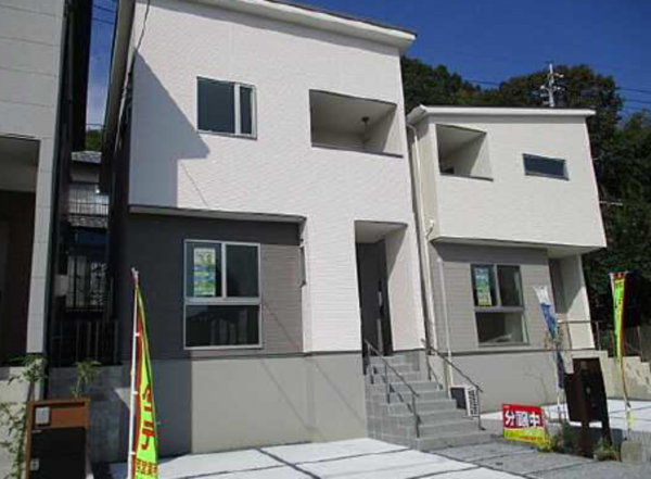 広島市西区田方、新築一戸建ての画像です