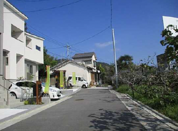 広島市西区田方、新築一戸建ての画像です