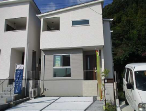 広島市西区田方、新築一戸建ての画像です