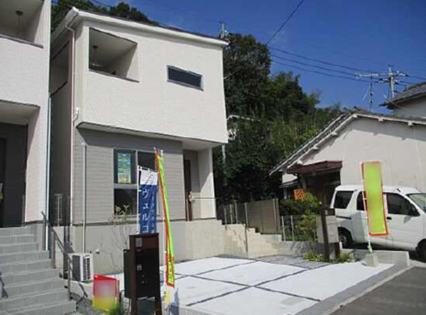 広島市西区田方、新築一戸建ての画像です