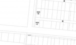 呉市広杭本町、土地の間取り画像です