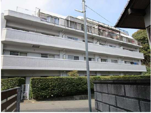 広島市東区温品、マンションの外観画像です