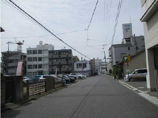 広島市西区東観音町、土地の画像です