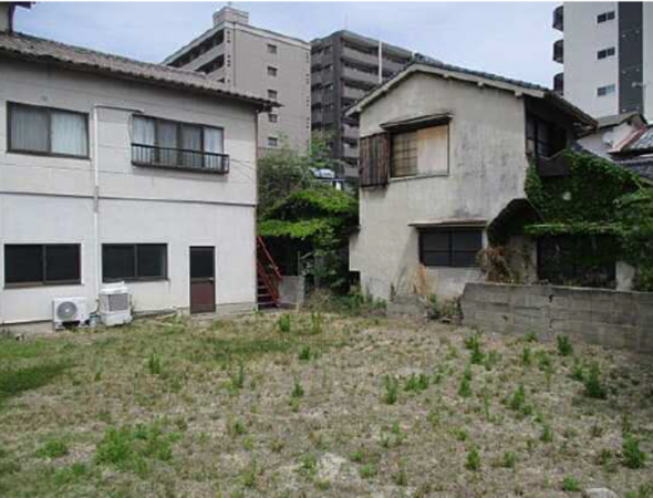 広島市西区東観音町、土地の画像です