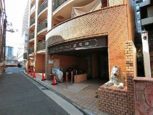 広島市南区東荒神町、マンションの画像です