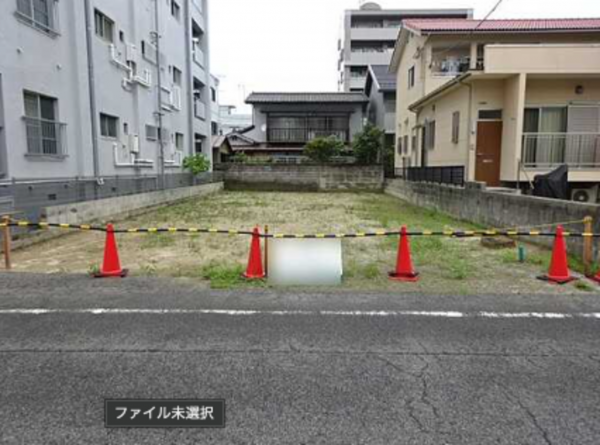 広島市南区宇品東、土地の画像です